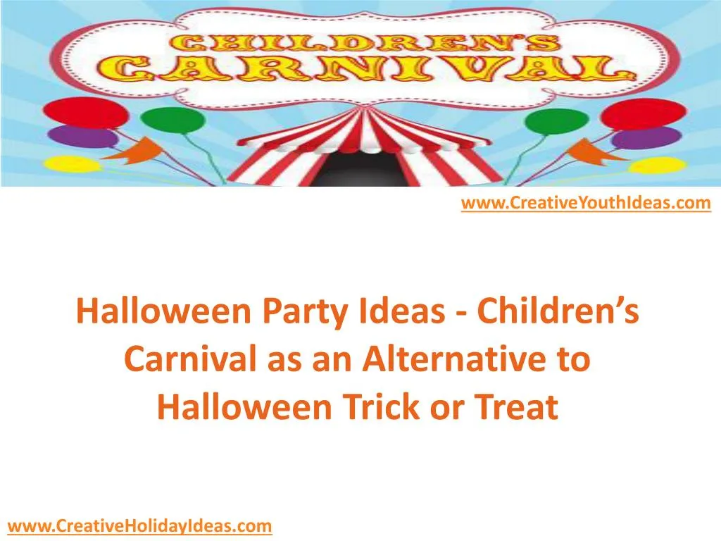 halloween party ideas children s carnival as an alternative to halloween trick or treat