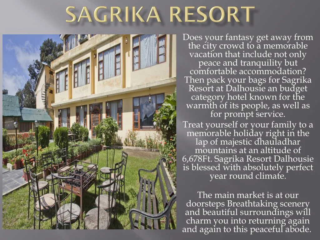 sagrika resort
