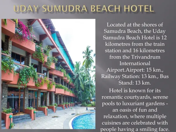 Hotel Uday Sumudra Beach