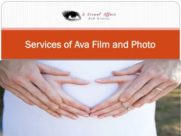 Services of Ava Film and Photo
