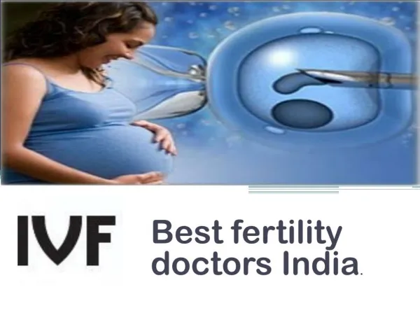 Get the best fertility doctor in India