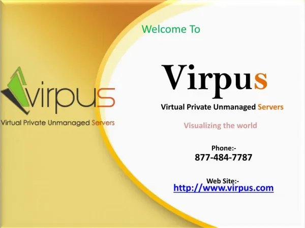 VirPus - Virtual Private Unmanaged Servers