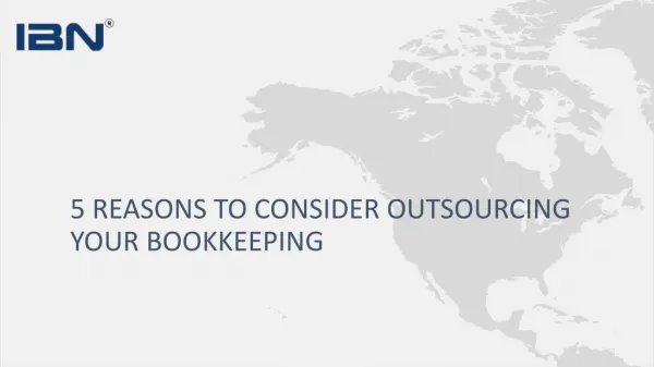 Bookkeeping Outsourcing Services, Online Accounting | IBN Technologies