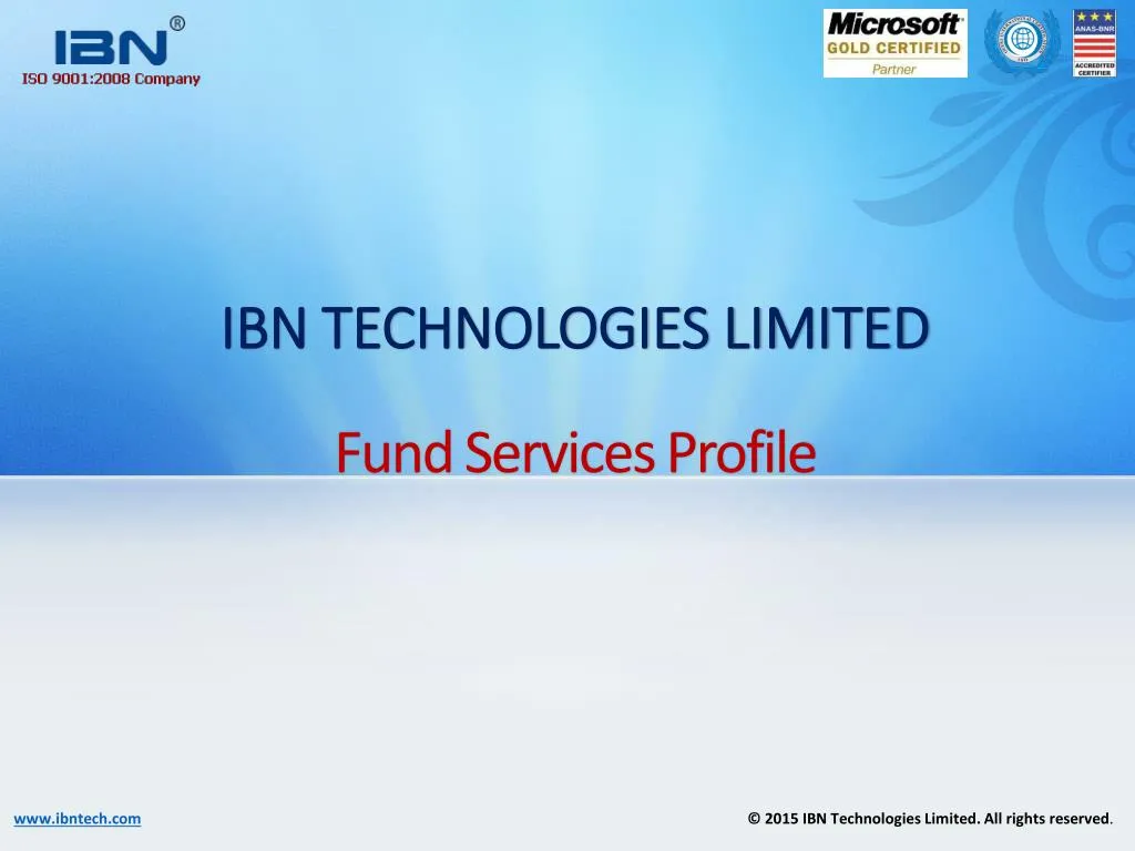 fund services profile