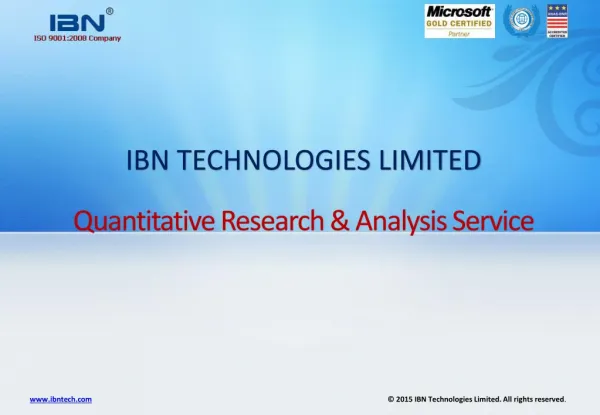 Risk Analysis Services - Quantitative Research Analysis | IBN