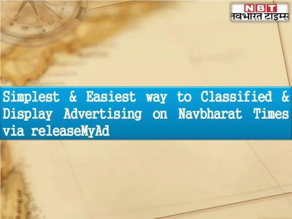 Navbharat Times Newspaper Advertising Instantly