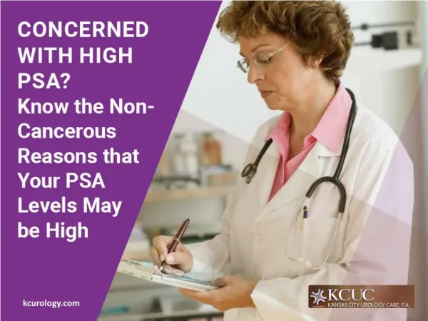 Non-cancerous Reasons for High PSA
