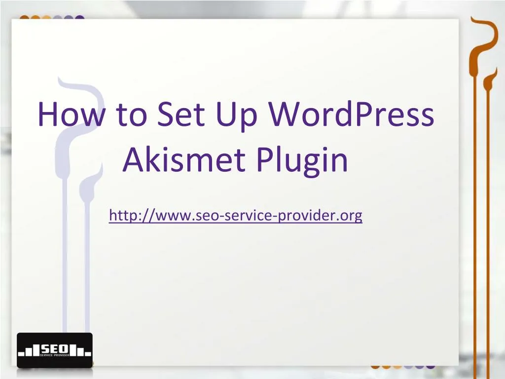 how to set up wordpress akismet plugin