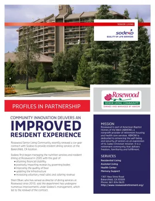 Improved Residence Experience - slide 1