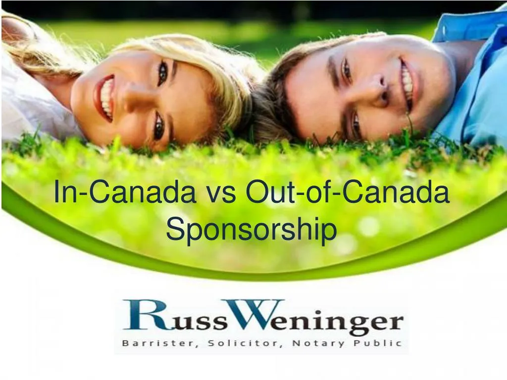 in canada vs out of canada sponsorship