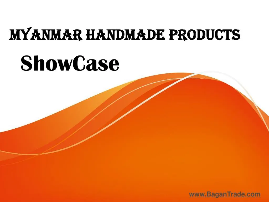 myanmar handmade products