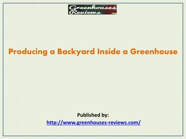 Green Houses-Reviews: Top Five Best Rated Green House Reviews