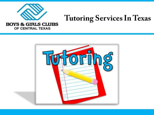 Tutoring Services In Texas