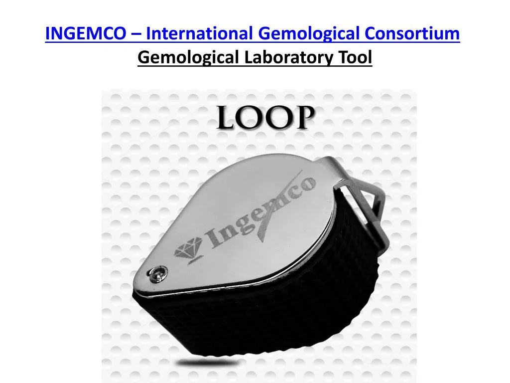 ingemco international gemological consortium gemological laboratory tool