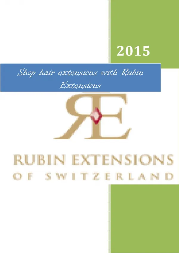 Shop hair extensions with Rubin Extensions