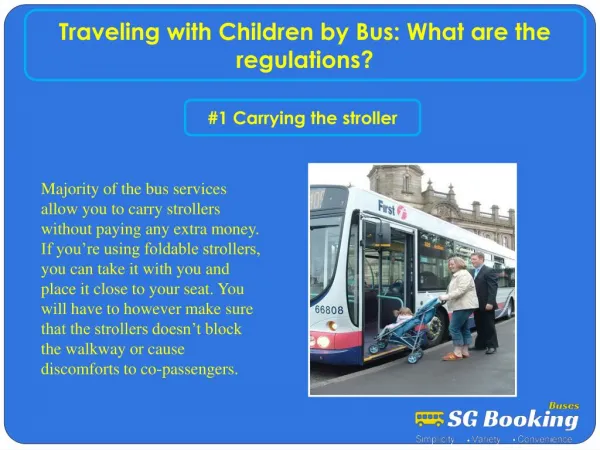 Traveling with Children by Bus: What are the regulations?