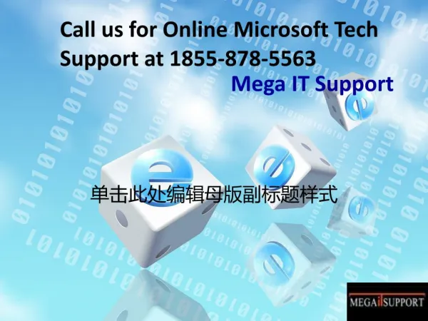 Microsoft online services technical support at toll free 1-888-224-3943