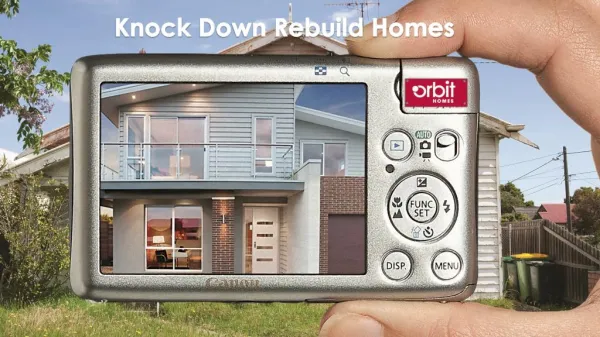 Knock Down Rebuild Homes