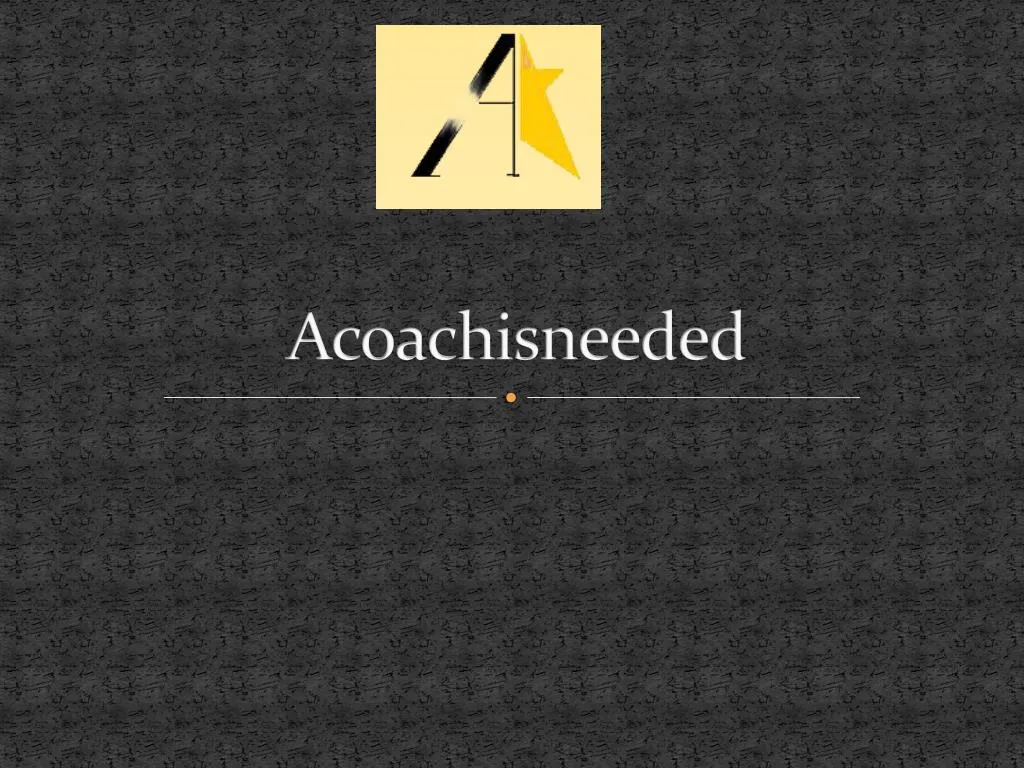 acoachisneeded