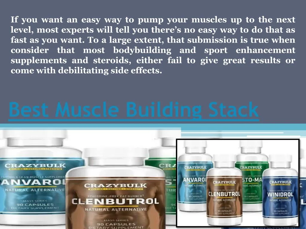 best muscle building stack