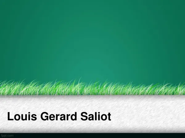 Louis Gerard Saliot | Euro Asia Management Group( Fiji)