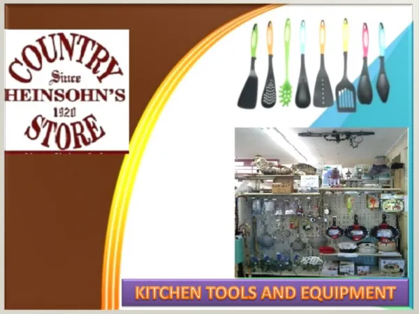 Kitchen Tools And Equipment For Kitchen