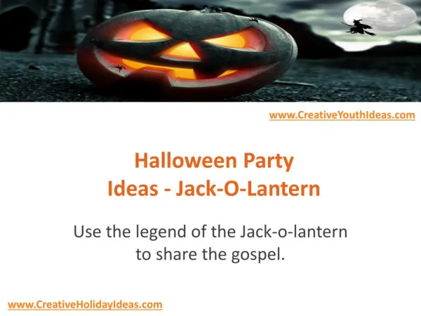 Halloween Party Ideas - Jack-O-Lantern