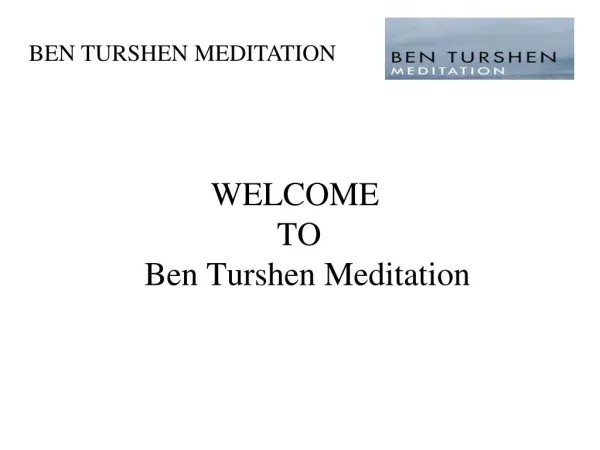 Ben Turshen - Vedic Meditation New York City