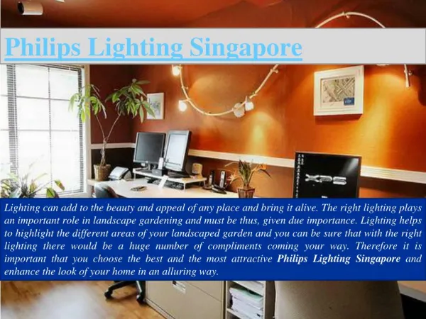 Philips LED Lighting Singapore