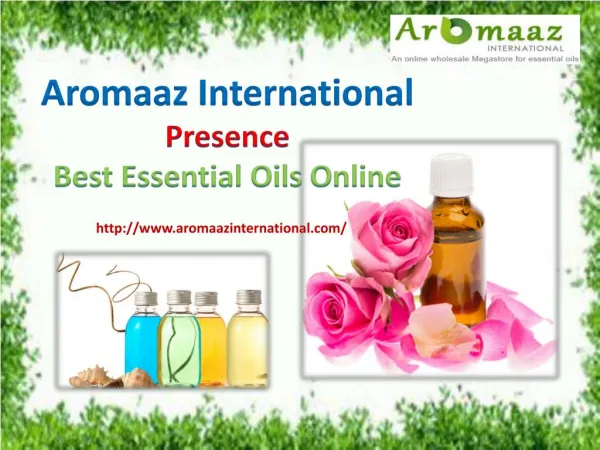 Aromaaz international presence best essential oils online!