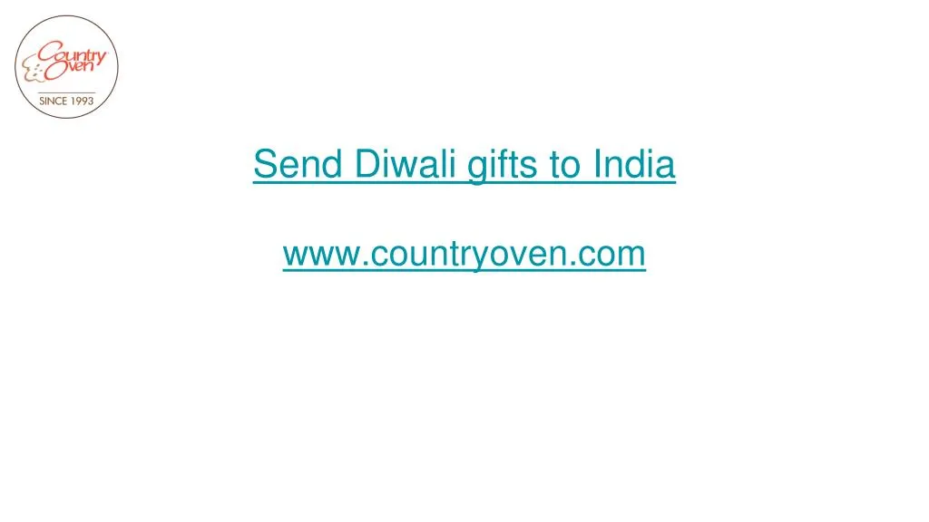 send diwali gifts to india