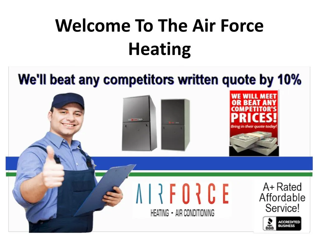 welcome to the air force heating
