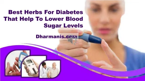 Best Herbs For Diabetes That Help To Lower Blood Sugar Levels