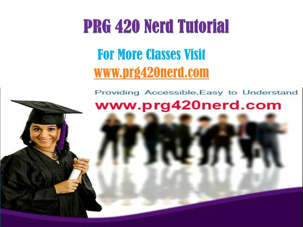 prg 420 nerd tutorial