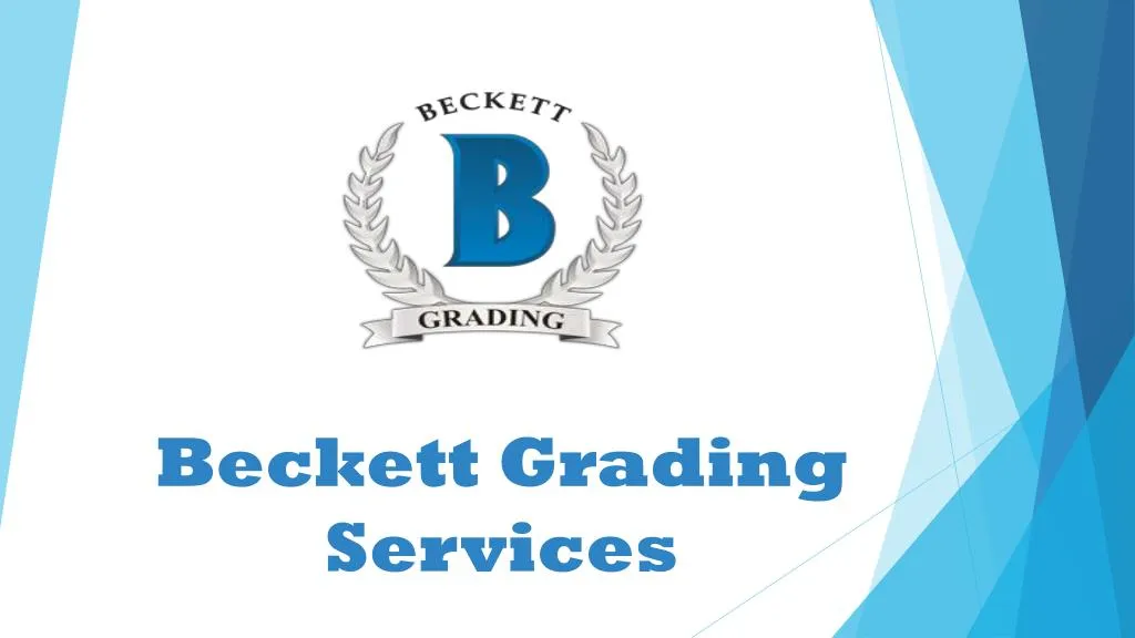 beckett grading services