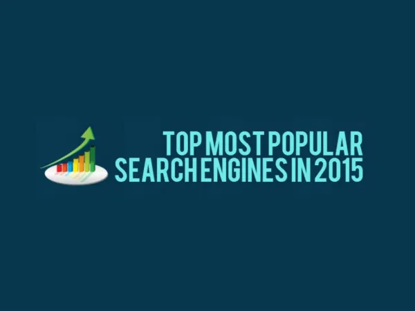 2015’s Most Popular Search Engines [Infographic]