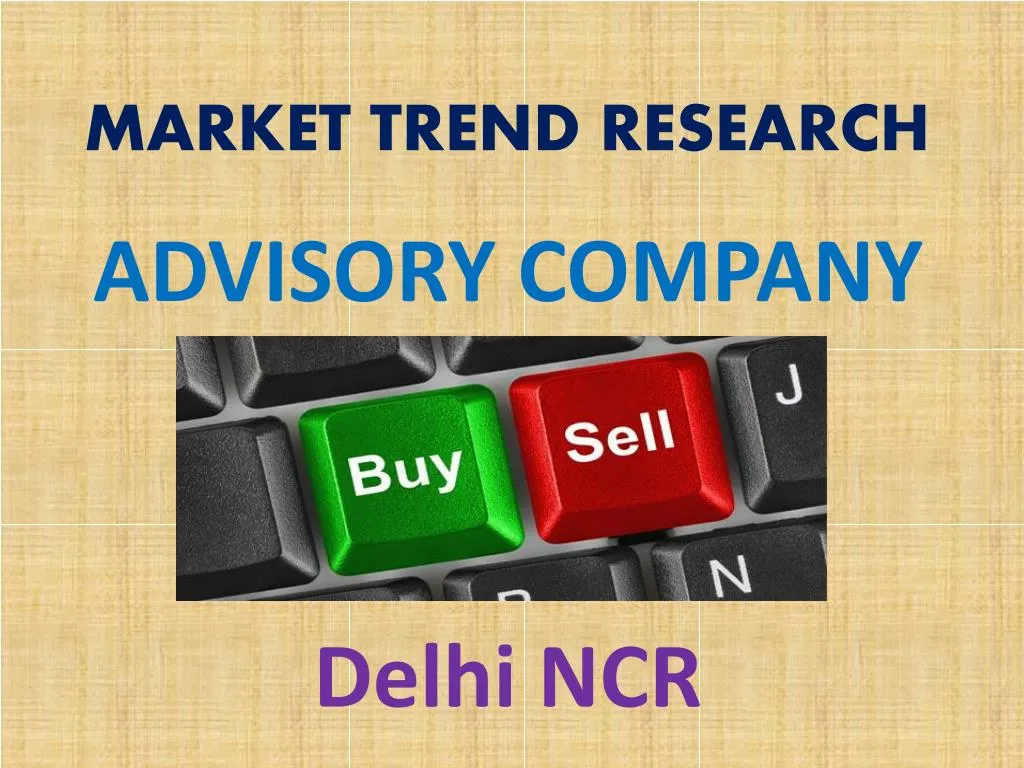 market trend research