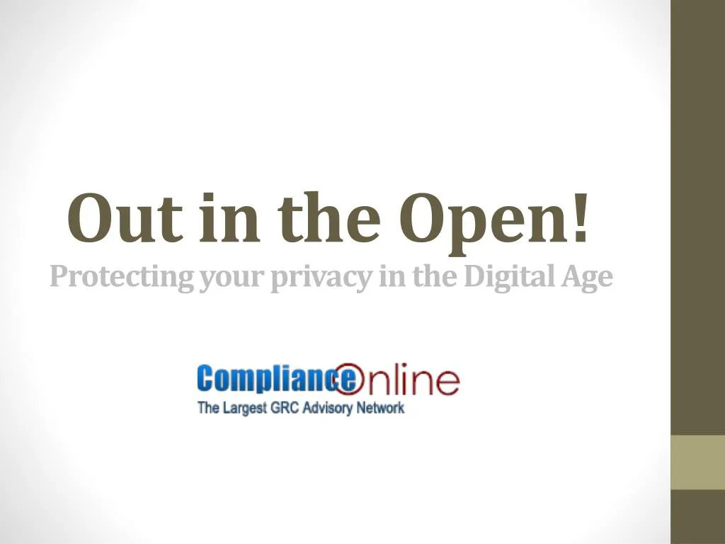 protecting your privacy in the digital age