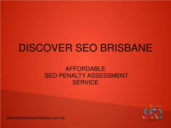 Seo penalty assessmnet service | Discover SEO Brisbane