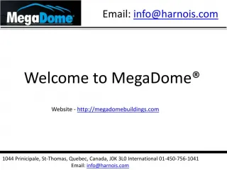 Metal buildings for sale-MegaDomeBuildings.com - slide 1