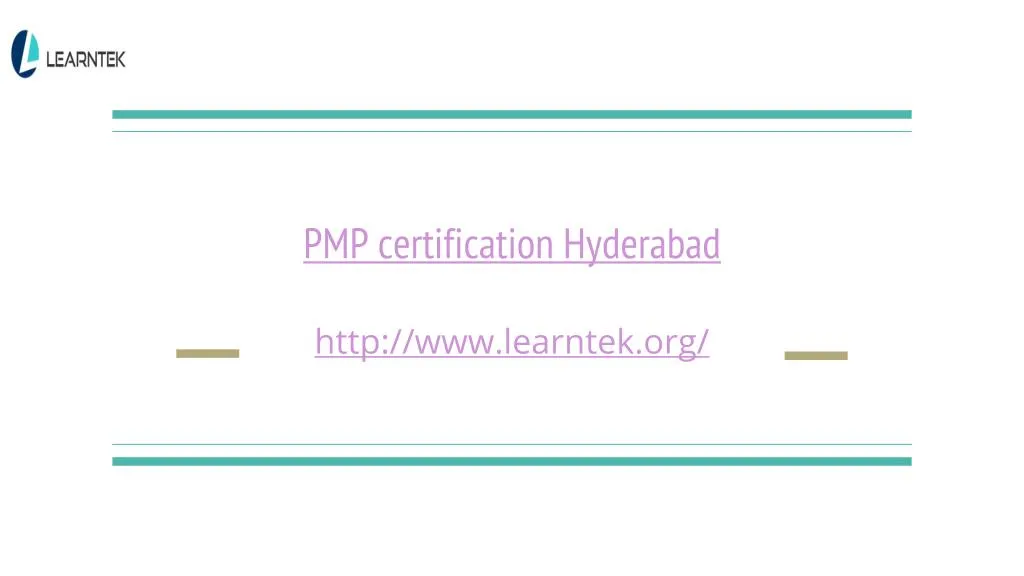 pmp certification hyderabad