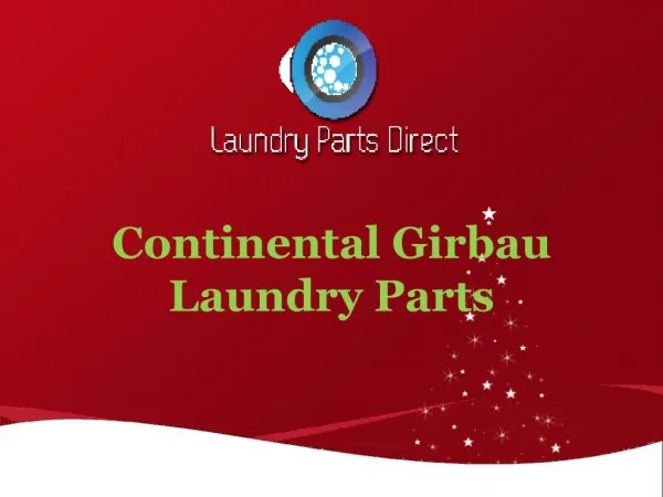 Continental Girbau Laundry Parts