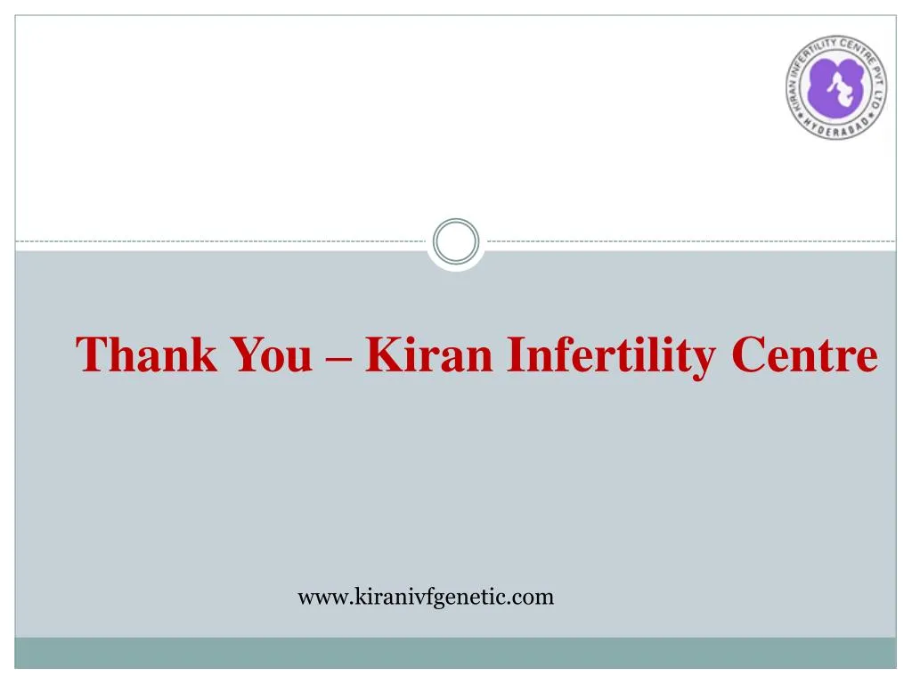 thank you kiran infertility centre