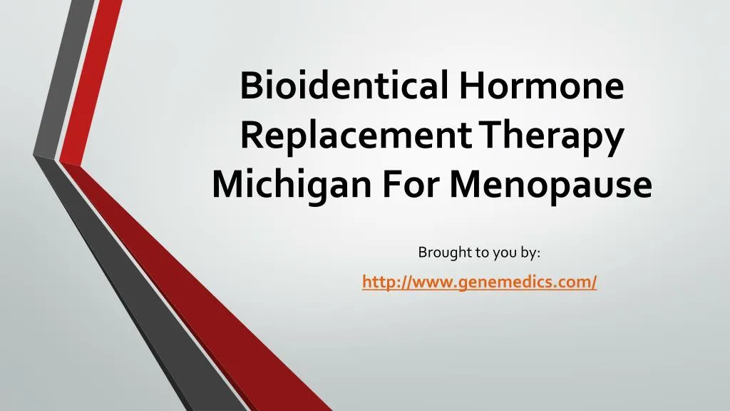 bioidentical hormone replacement therapy michigan for menopause