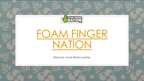 Foam Finger Nation