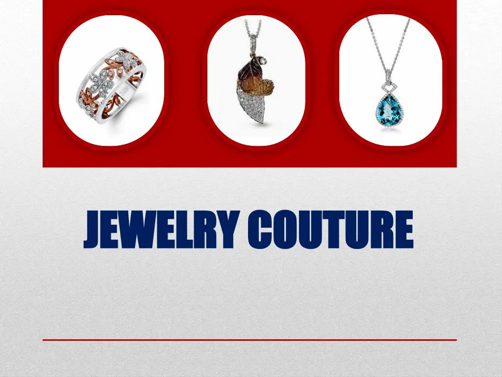 jewelry couture