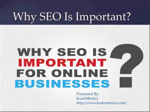 Why SEO Is Important?