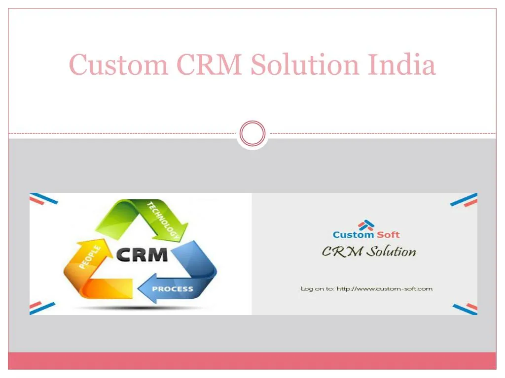 custom crm solution india