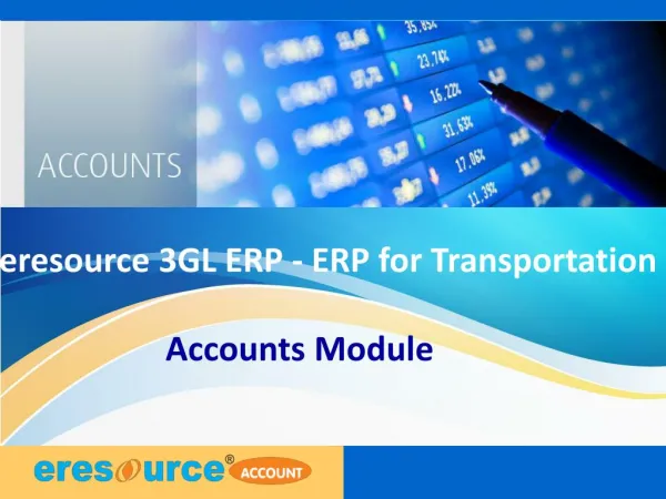 Accounts module eresource 3 gl erp(erp for transportation)