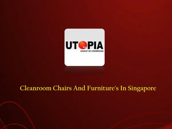 Cleanroom chairs & furnitures